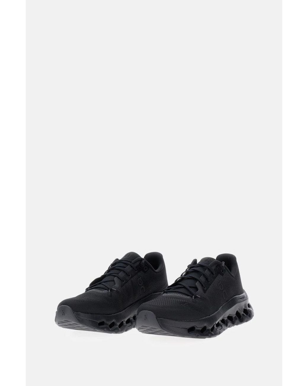 On Shoes Black Lace Up Sneakers