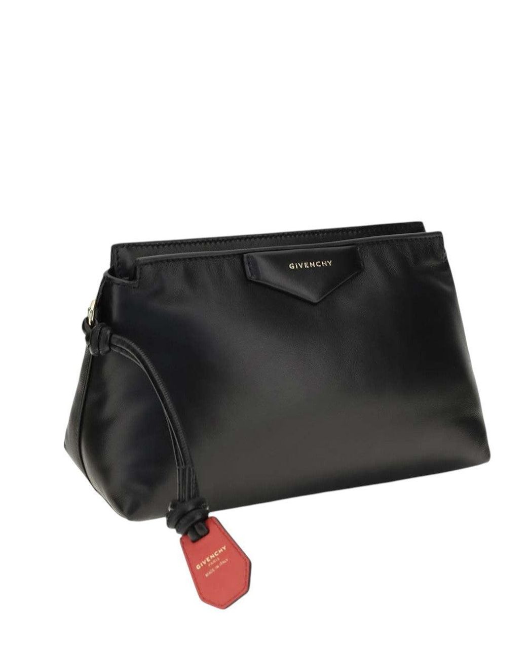 Givenchy Black Antigona Bomber Clutch