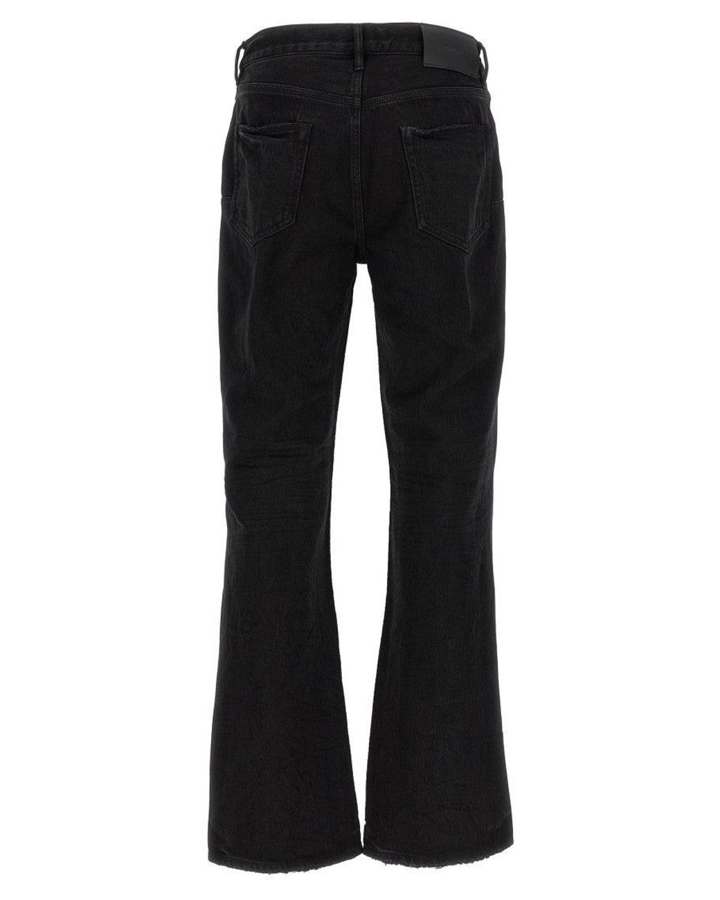 Purple Brand Black Mid Rise Jeans for men