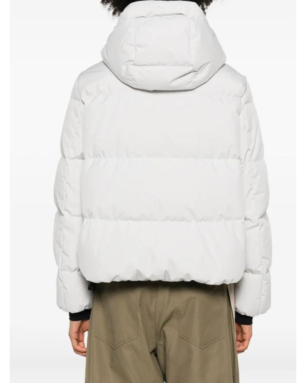Herno White 2Layers Padded Jacket