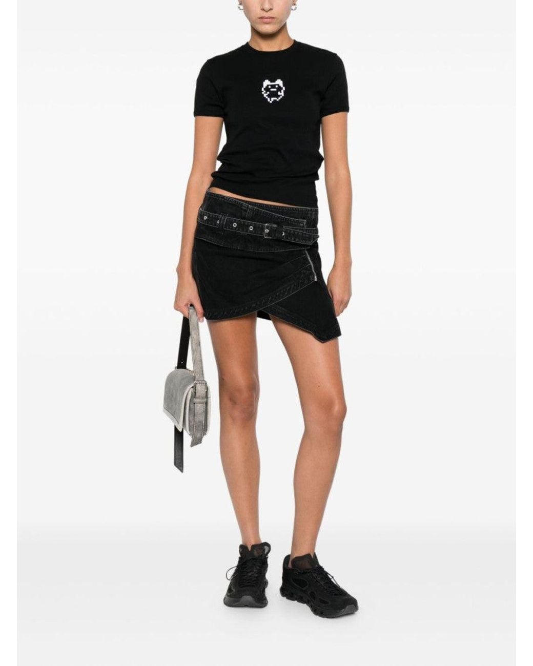 Coperni Black Cotton T-Shirt