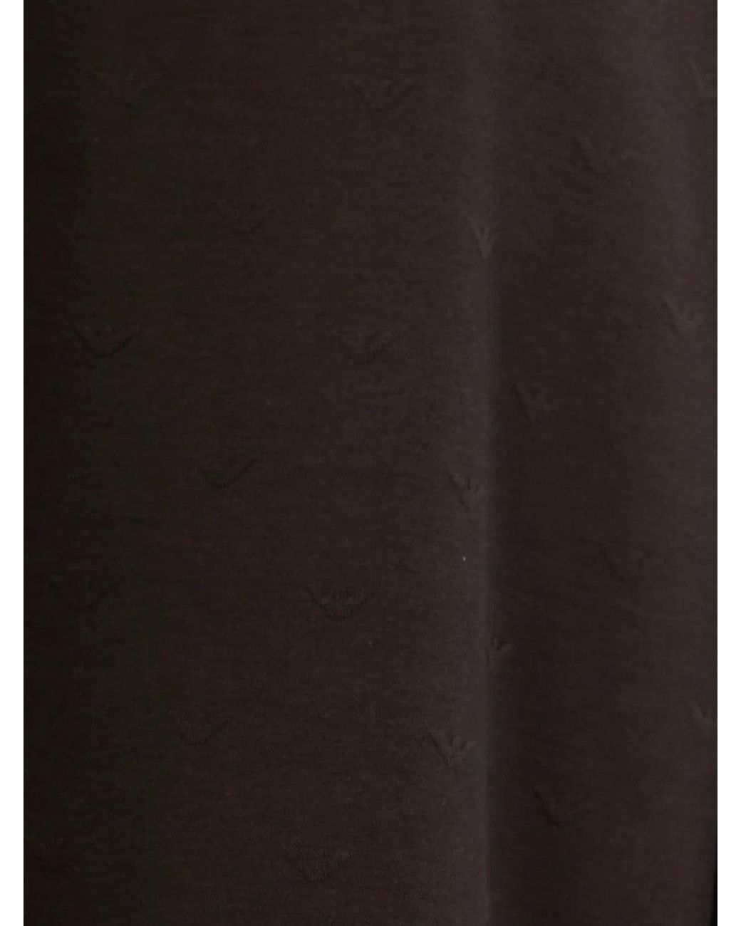 Emporio Armani Gray Solid Hoodie for men