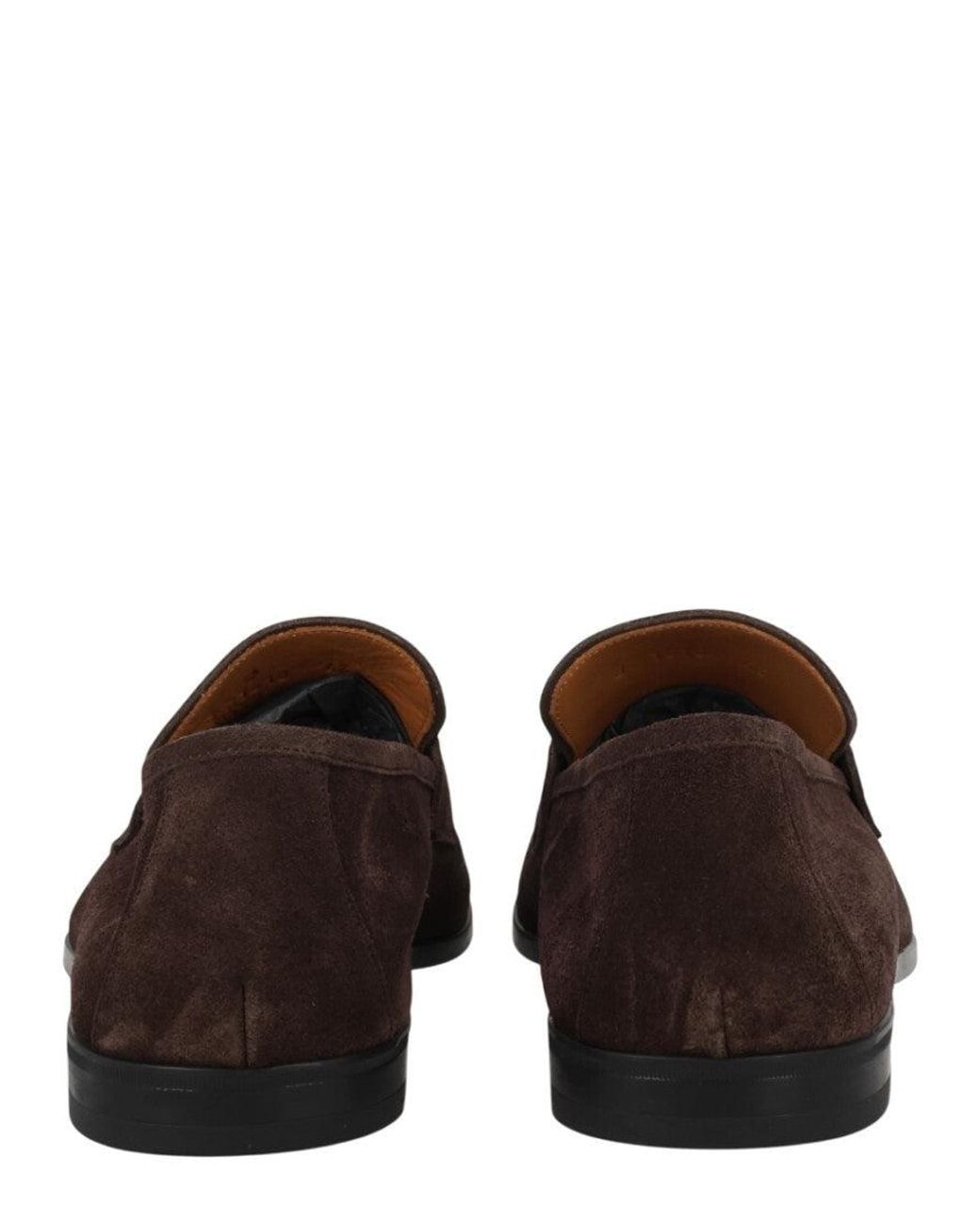 Tom Ford Brown Slip On Loafers for men