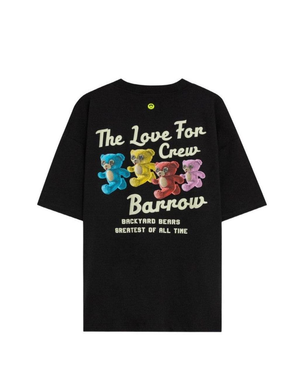 Barrow Black Crew Neck T-Shirt for men