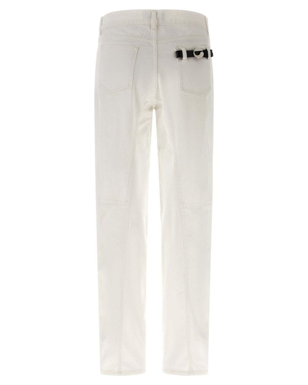 Coperni White 'Tapered Denim' Jeans