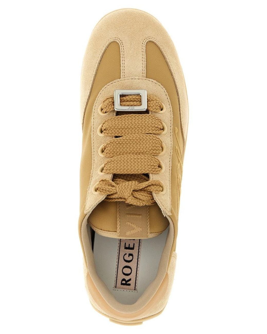 Roger Vivier Brown Logo Sneakers