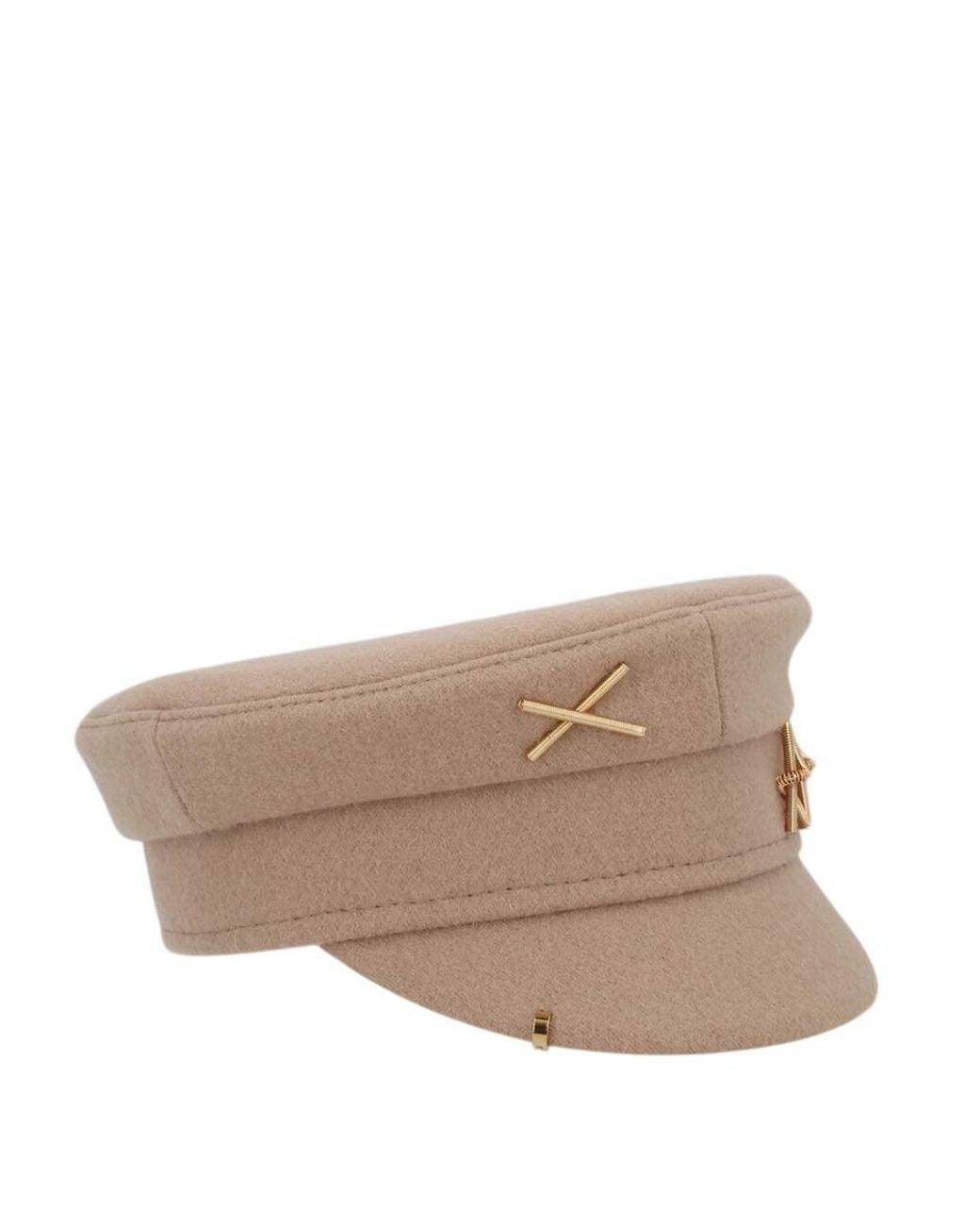 Ruslan Baginskiy Natural Solid Bakerboy Hat