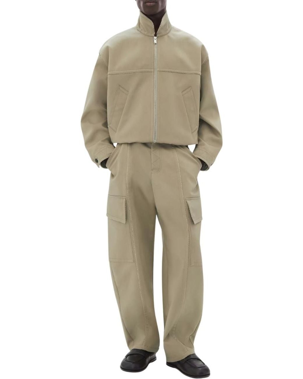Ferrari Natural Shirt Collar Jacket for men