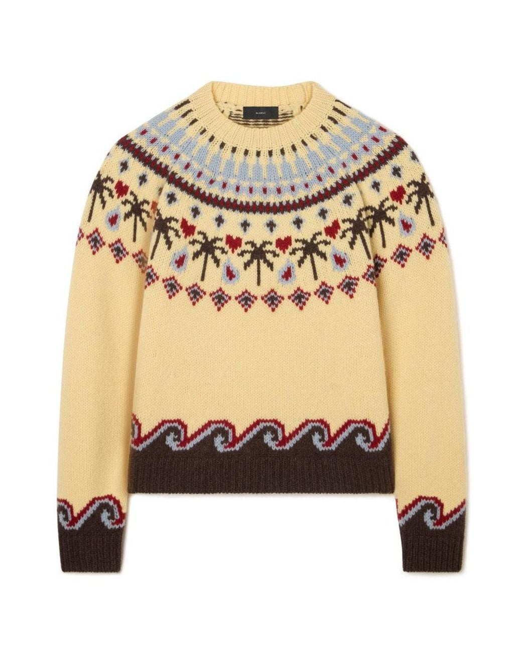 Alanui Metallic Crew Neck Sweater
