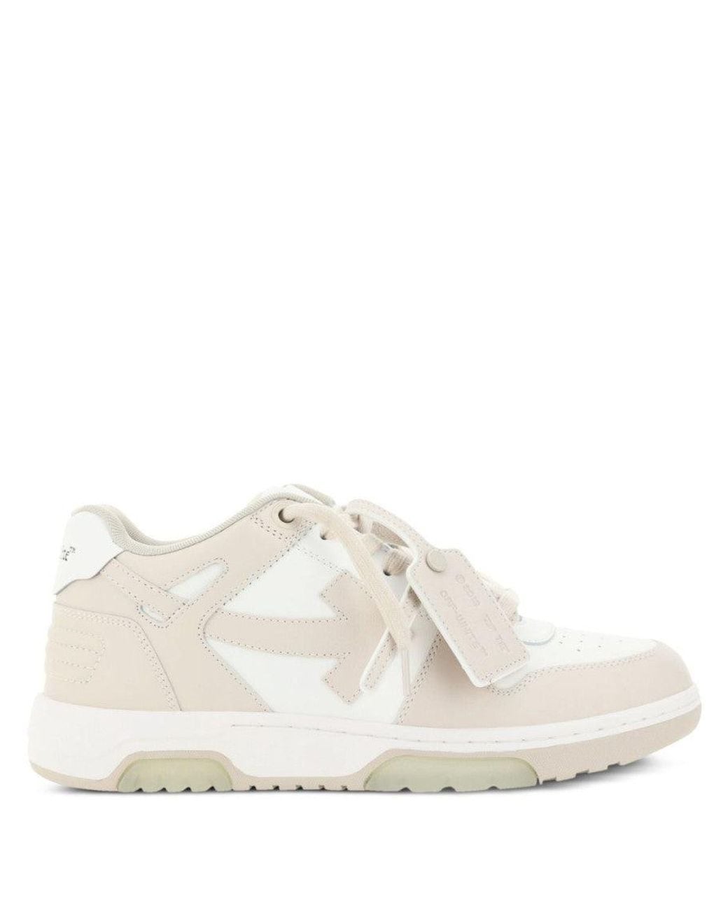 Off-White c/o Virgil Abloh White Color Block Sneakers for men