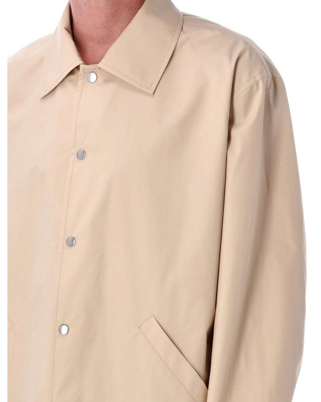 Jil Sander Natural Logo Jacket for men