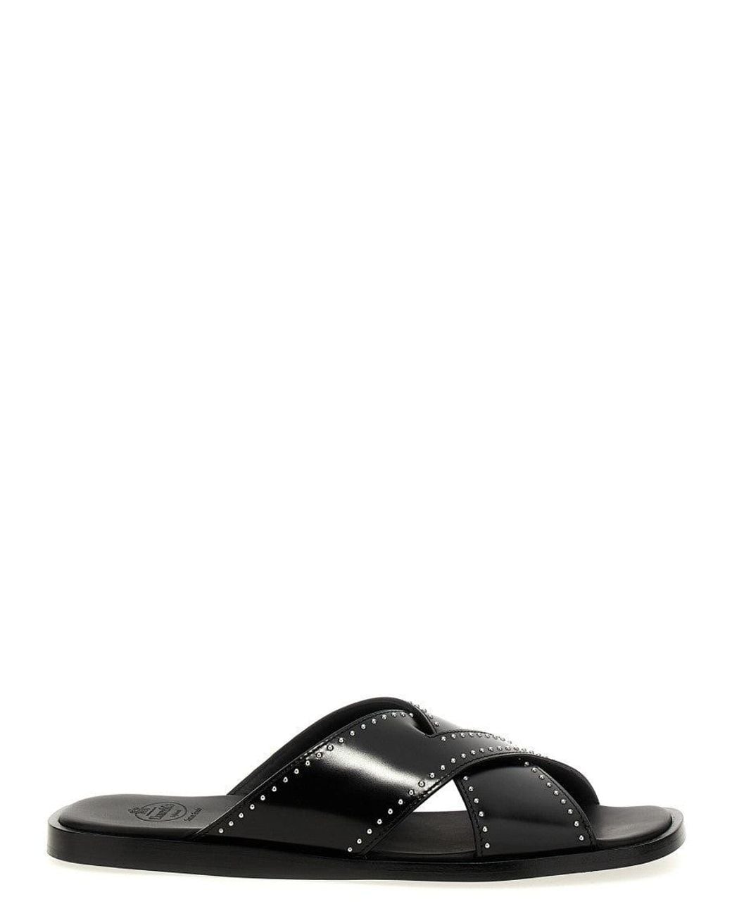 Church's Black Slip On Sandals
