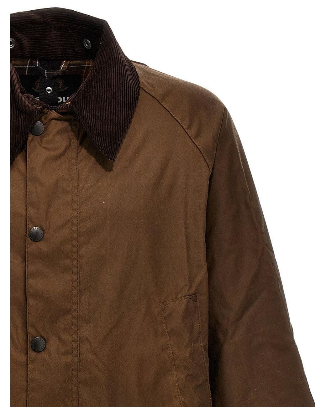 Barbour Brown Shirt Collar Jacket for men