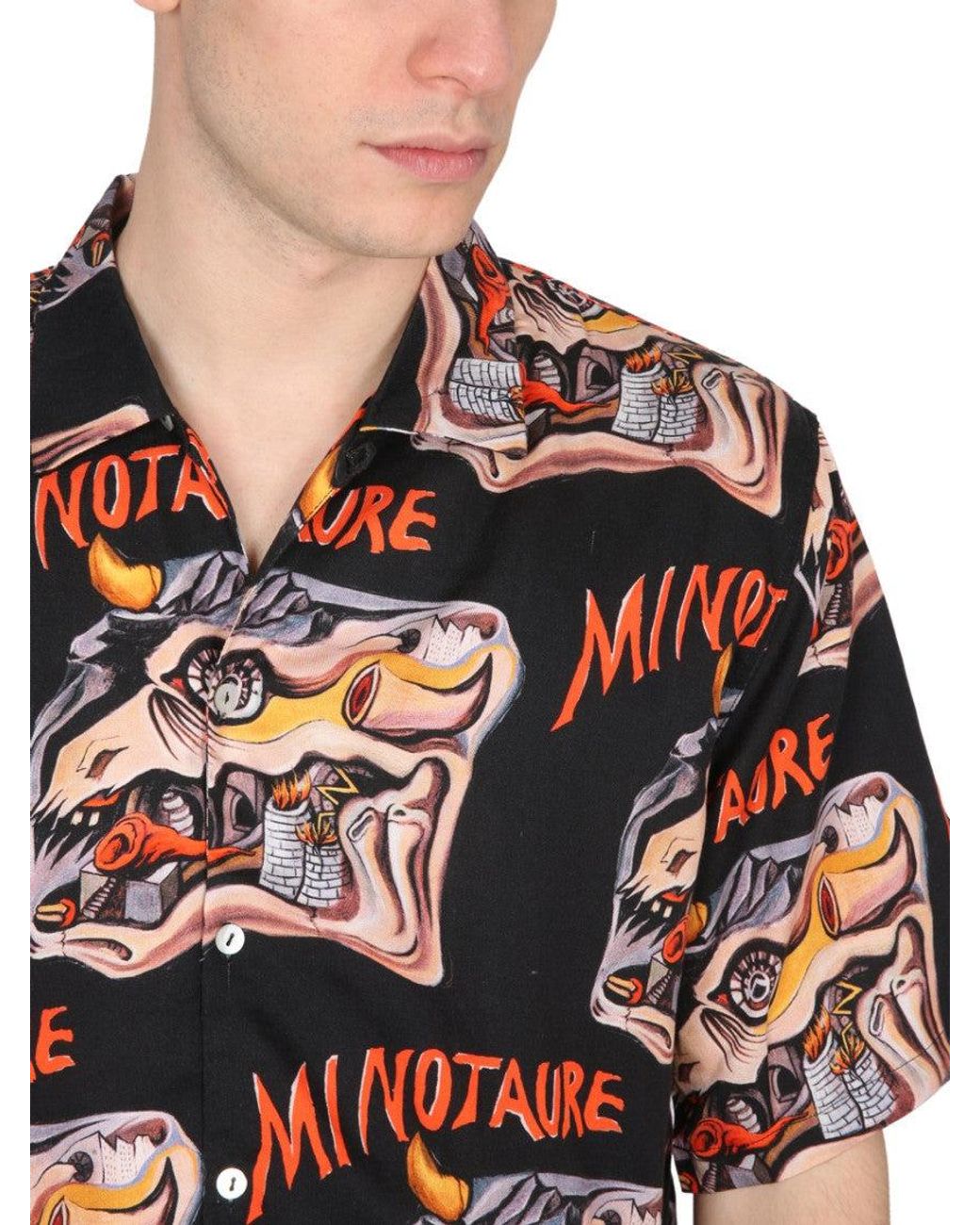 Endless Joy Black Relaxed Graphic Shirt for men
