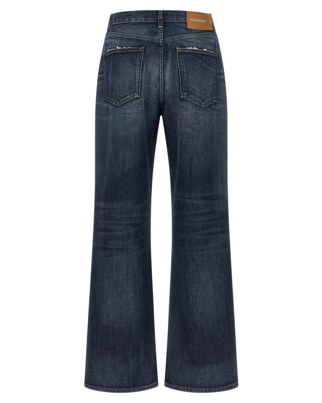 Haikure Blue Dark High Rise Jeans