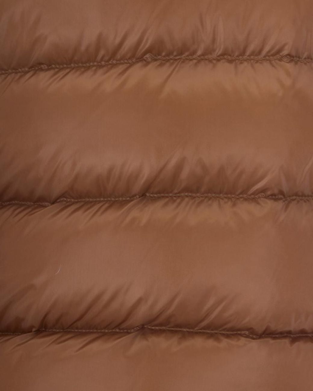 Herno Brown Quilted Mock Collar Jacket
