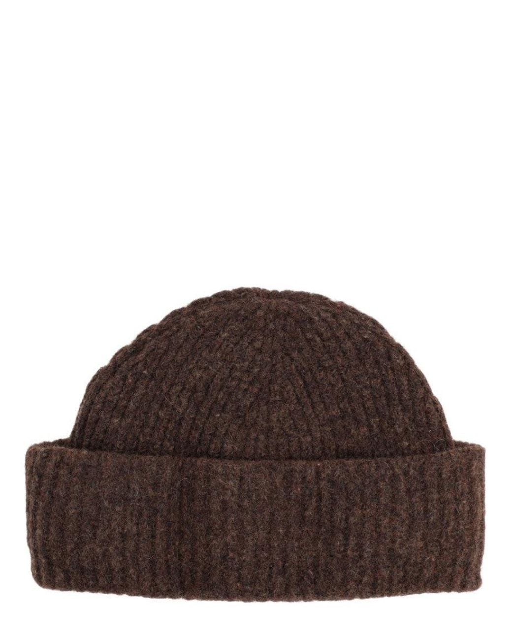 Baum und Pferdgarten Brown Knitted Beanie Cap