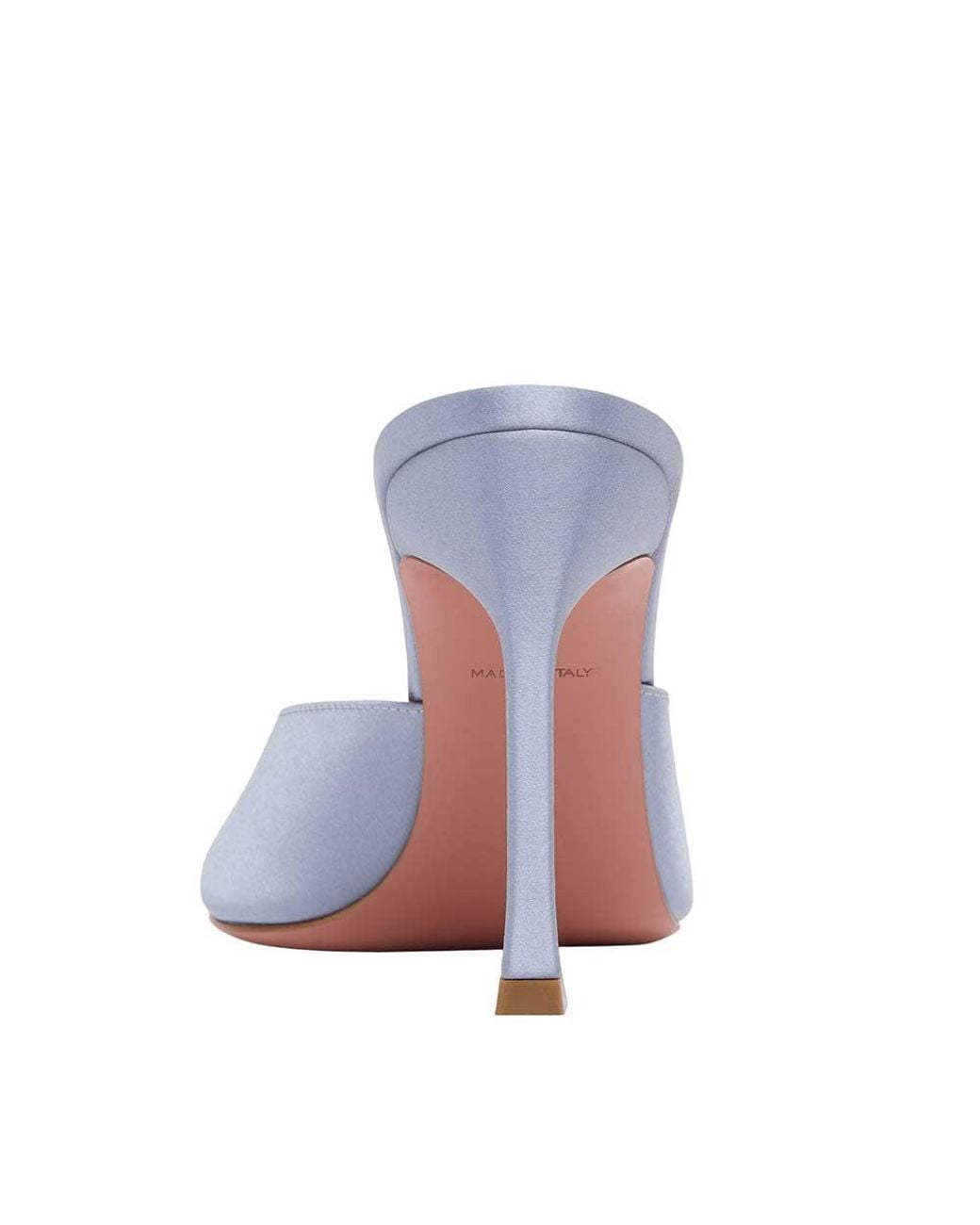 AMINA MUADDI Blue Transparent Alexa Heels