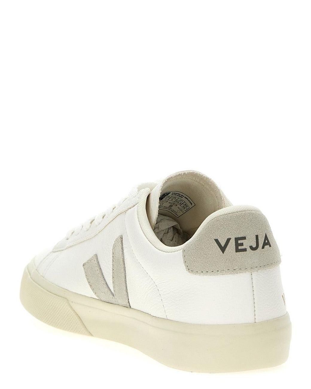 Veja White Campo Sneakers for men