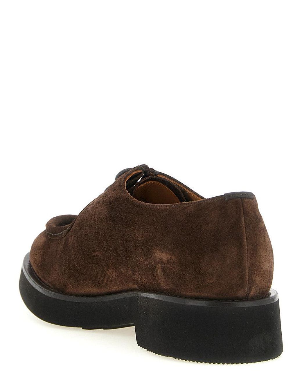 Church's Brown Suede Lace Up Shoes