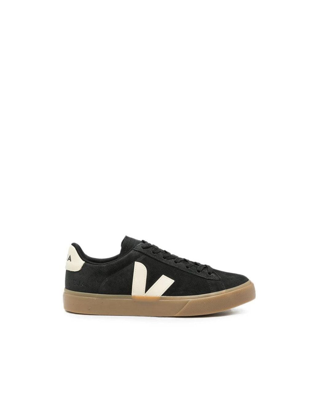 Veja Black Logo Volley Sneakers