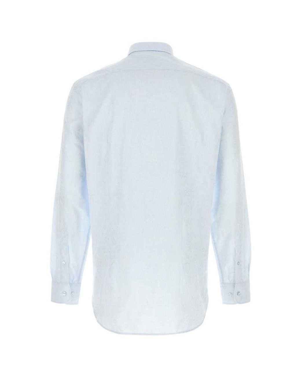 Etro White Light Regular Shirt for men