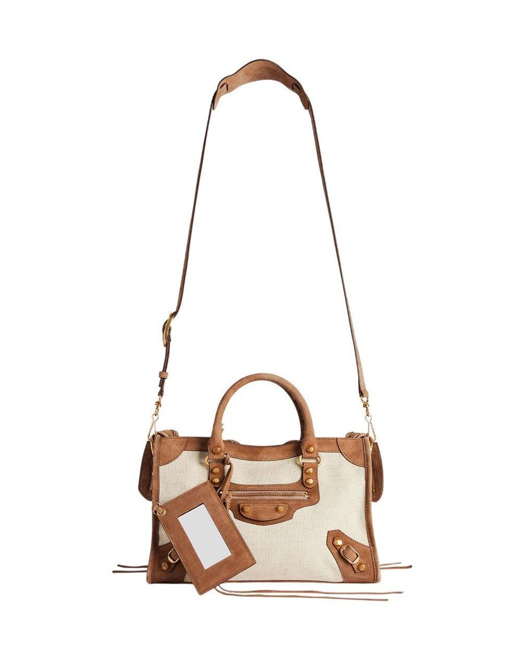 Balenciaga Brown Le City Small Satchel