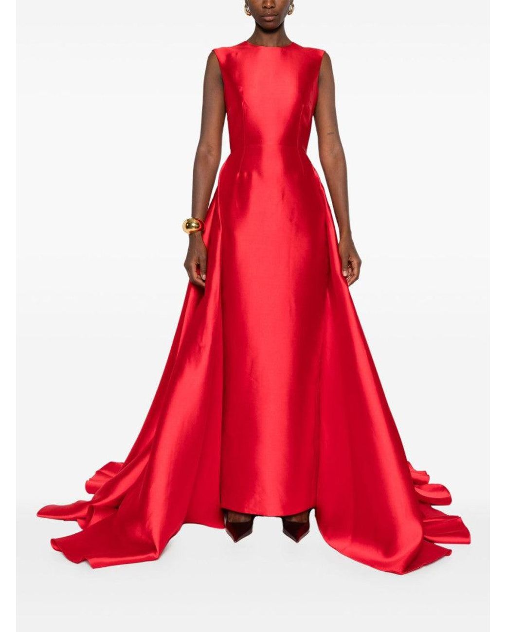 Solace London Red Larsen Maxi Dress