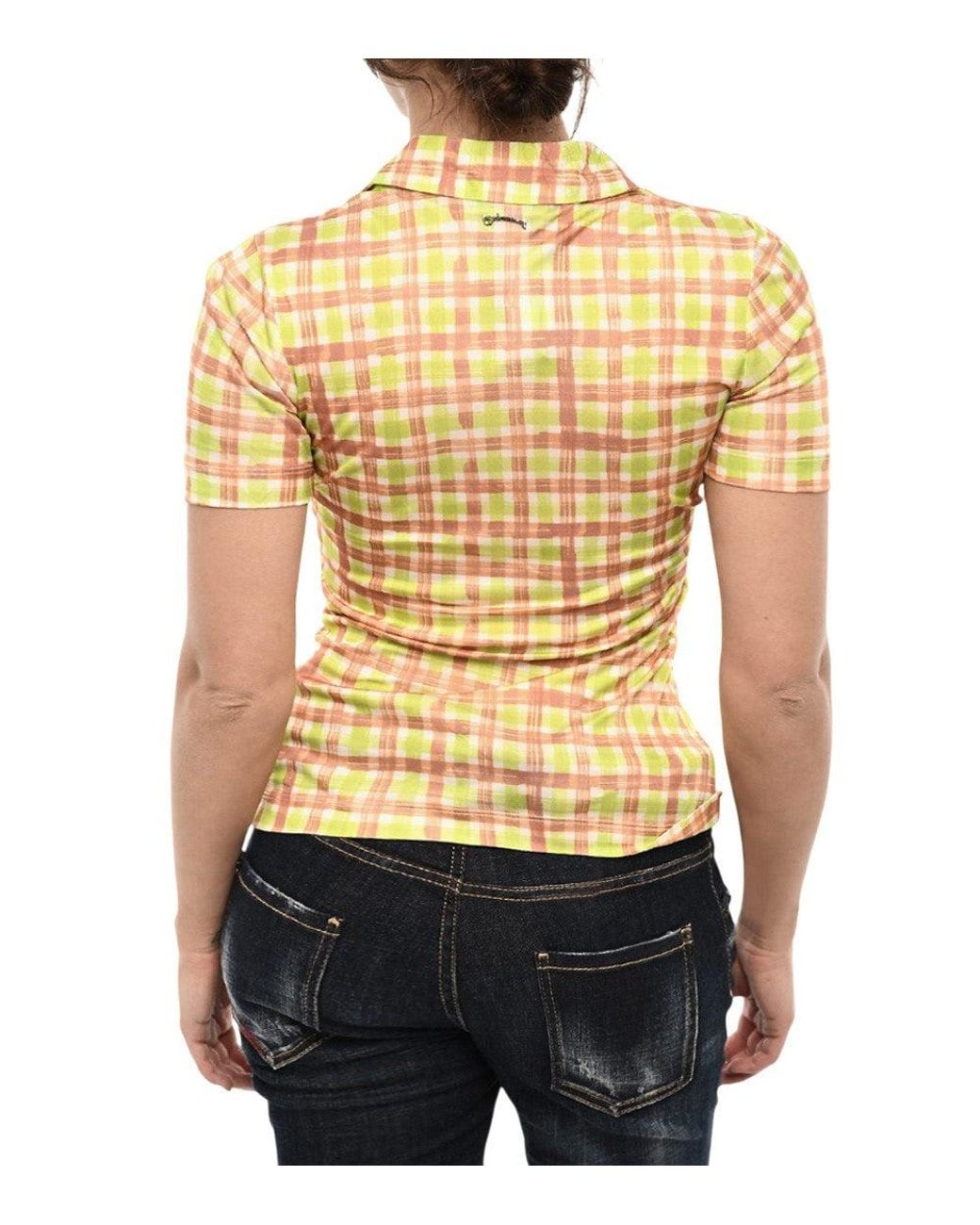 DSquared² Metallic Slim Checks Shirt