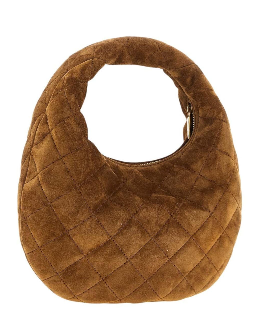 Saint Laurent Brown Icarino Small Hobo