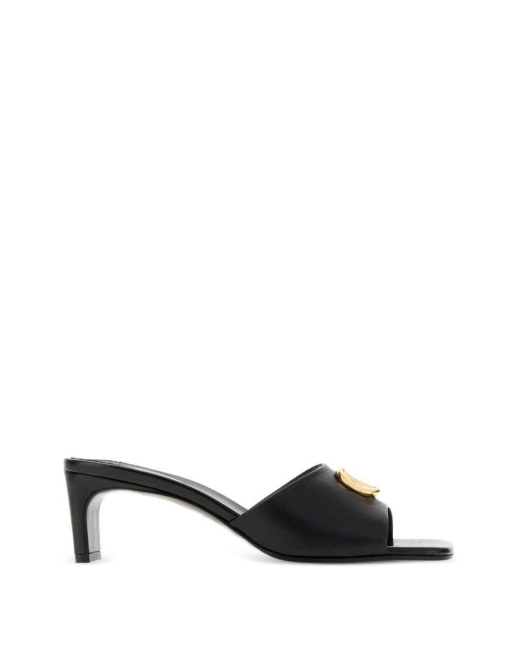 Gucci Black Logo Heels