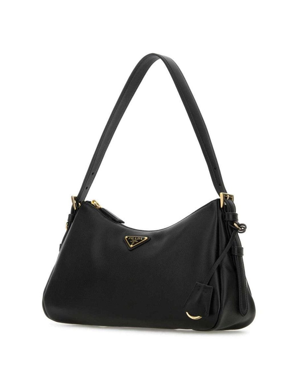 Prada Black Aimee Medium Shoulder Bag