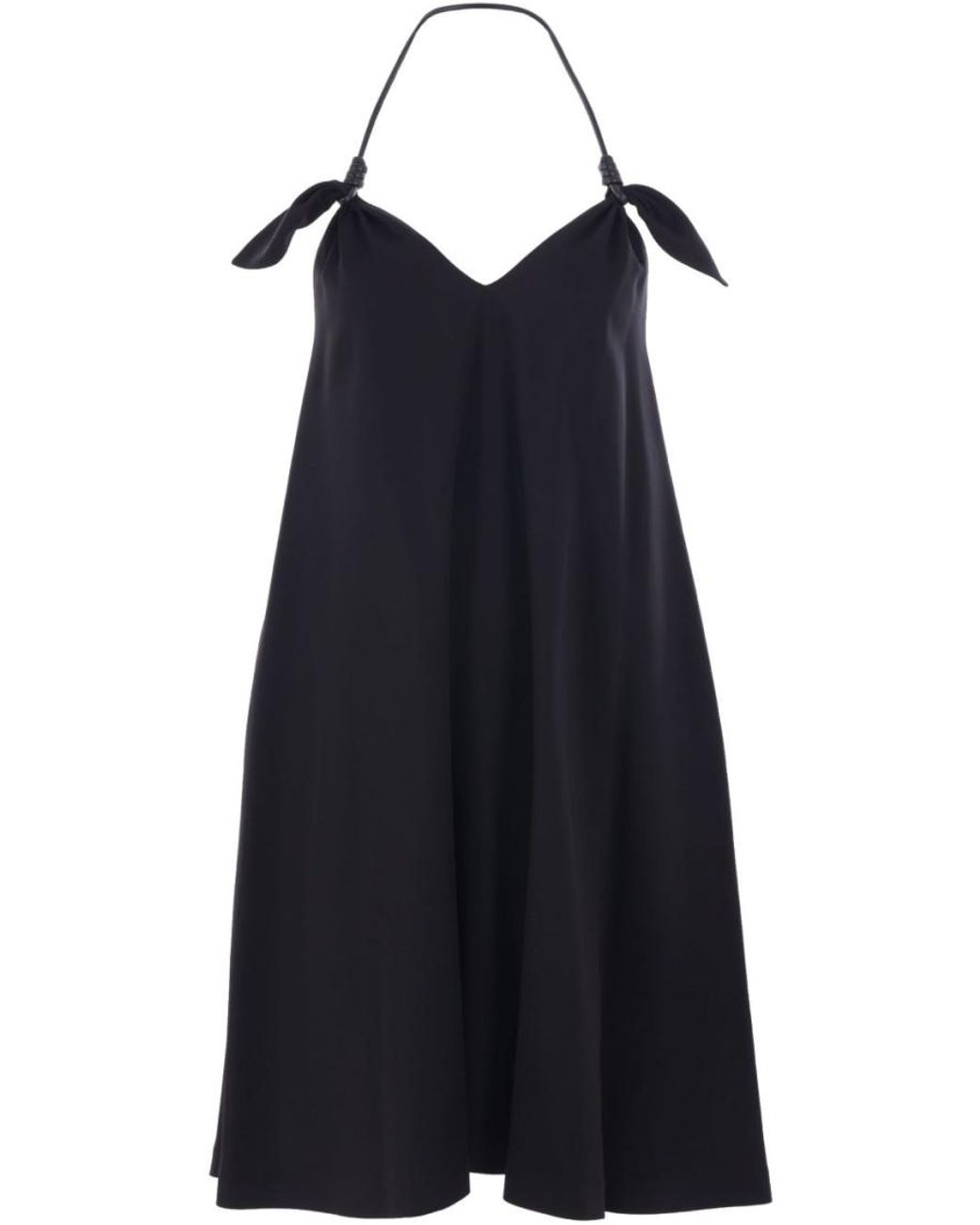 ワンピース LOEWE 'Flamenco' dress Flamenco dress in stretch viscose Black - LOEWE