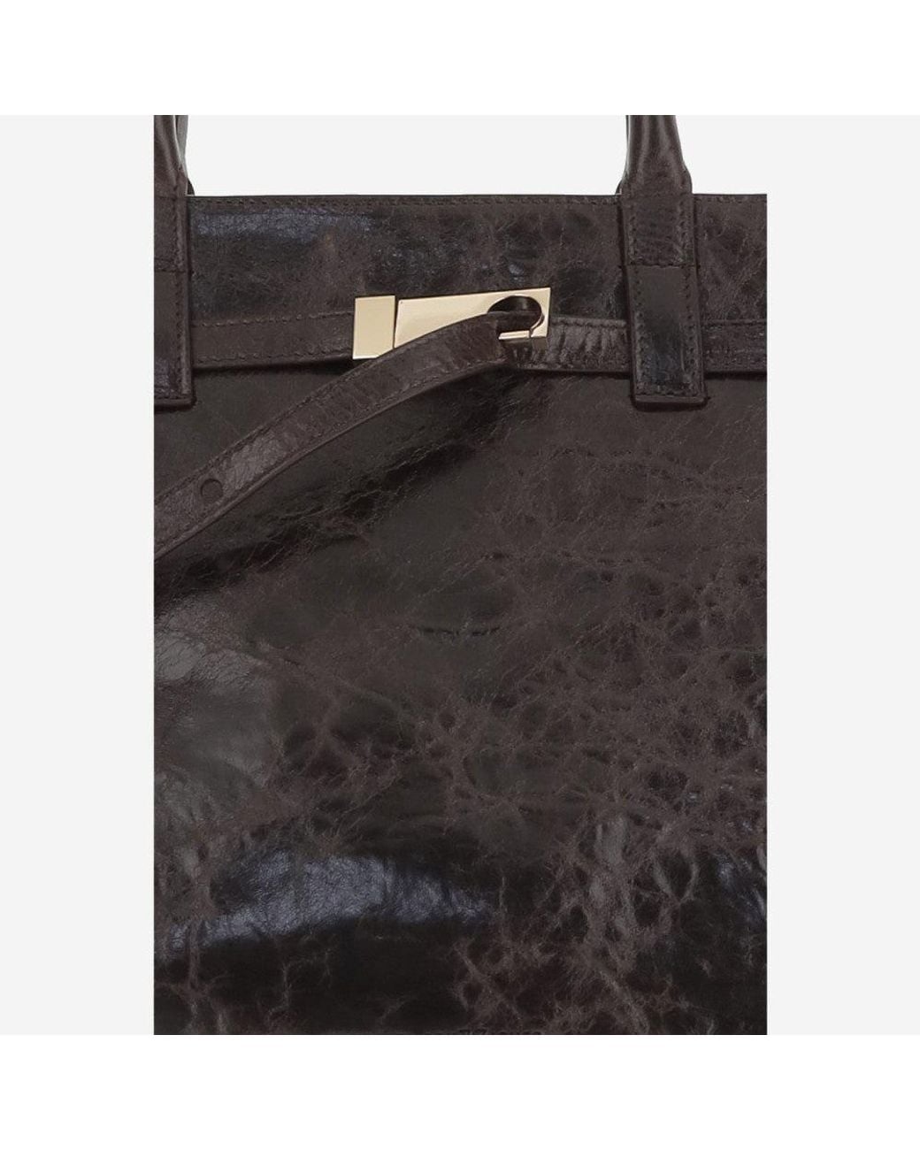 Benedetta Bruzziches Black Dark La Petite Top Zip Tote