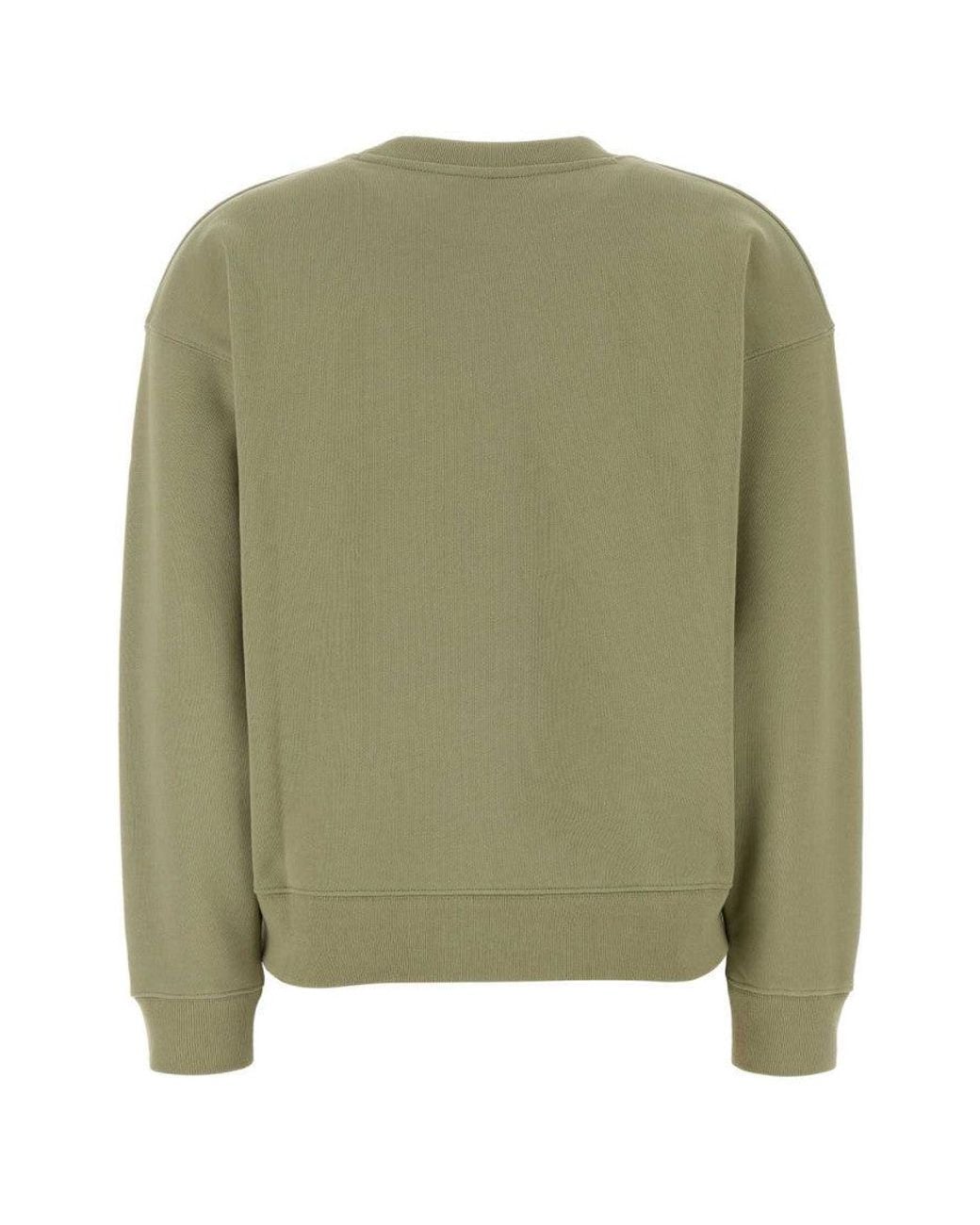 Maison Kitsuné Green Crew Neck Sweatshirt