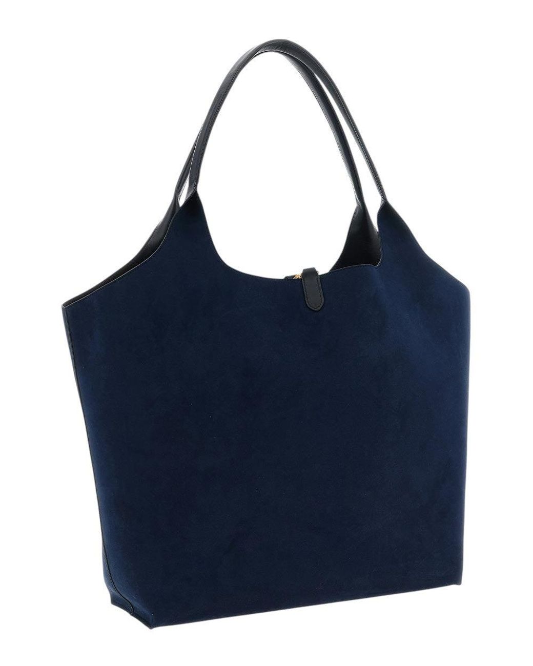 Stella McCartney Blue Logo Reversible Large Tote