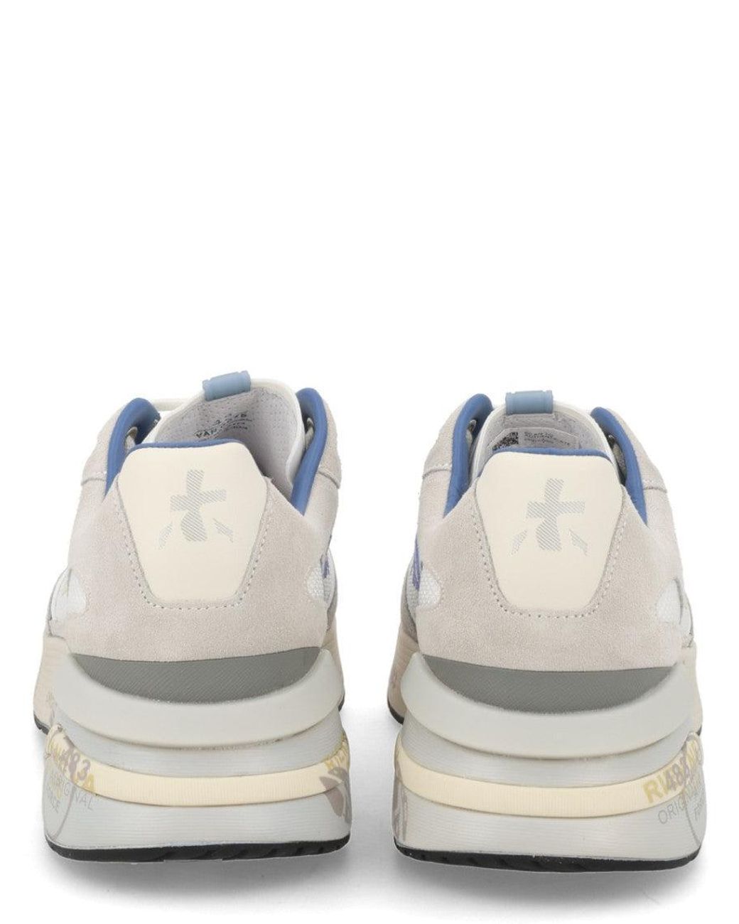Premiata White Solid Moerun Sneakers for men
