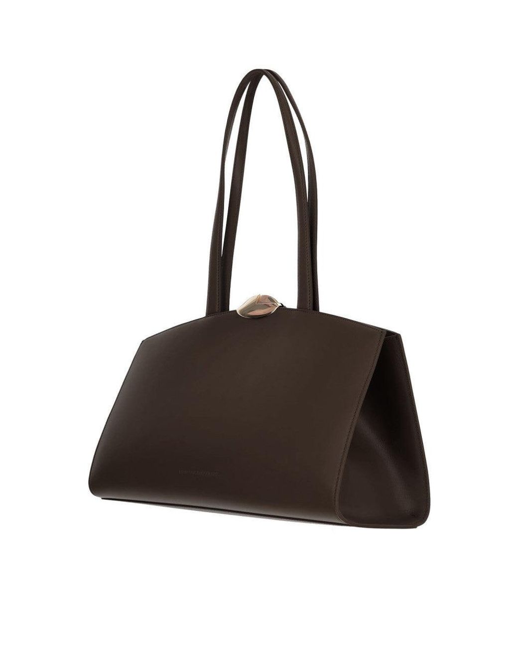 Benedetta Bruzziches Brown Dark Leather Tote