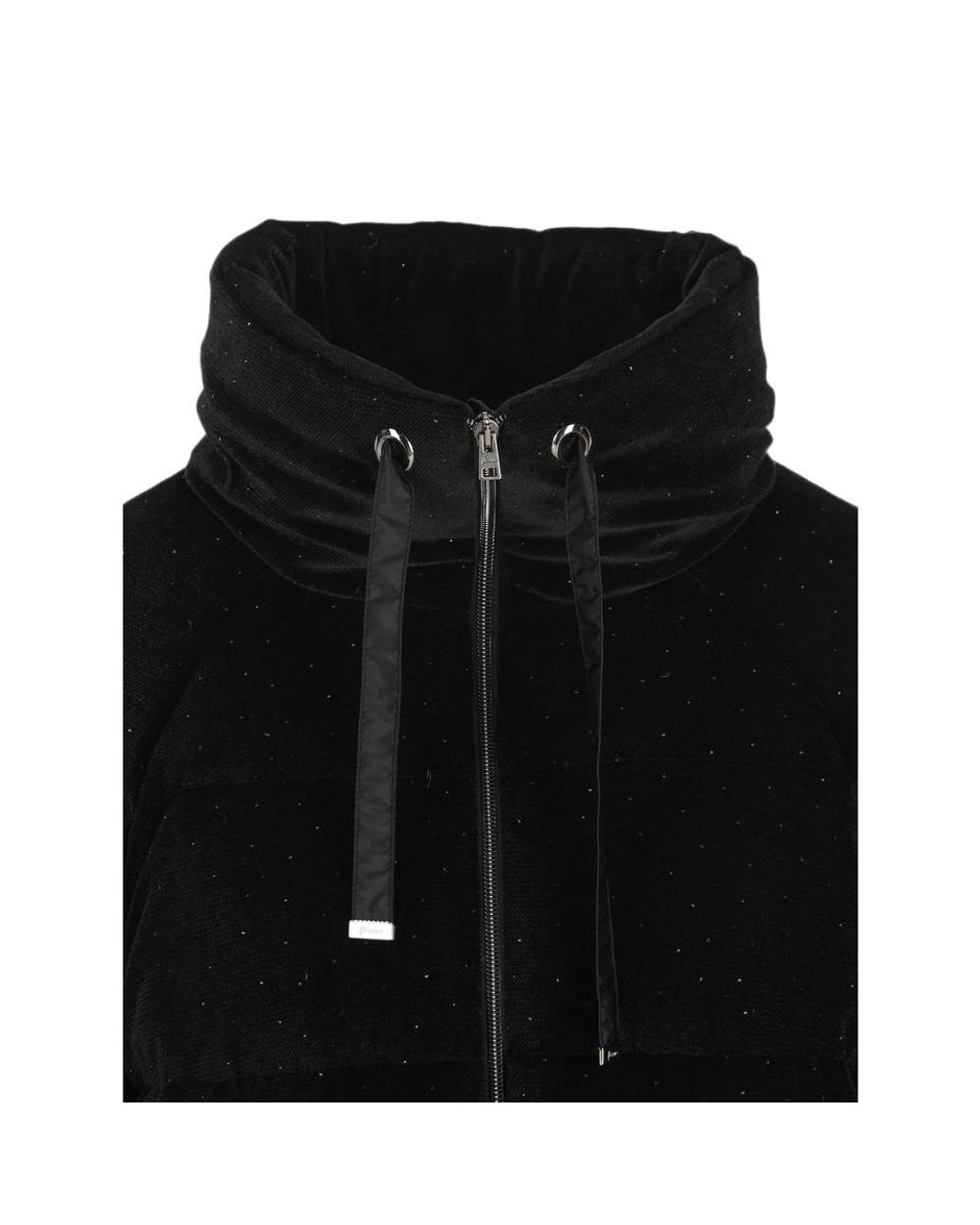 Herno Black Turtle Neck Jacket