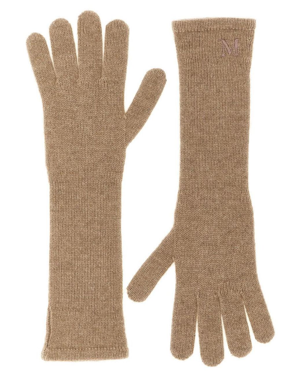 Max Mara Natural 'Mmjock' Gloves