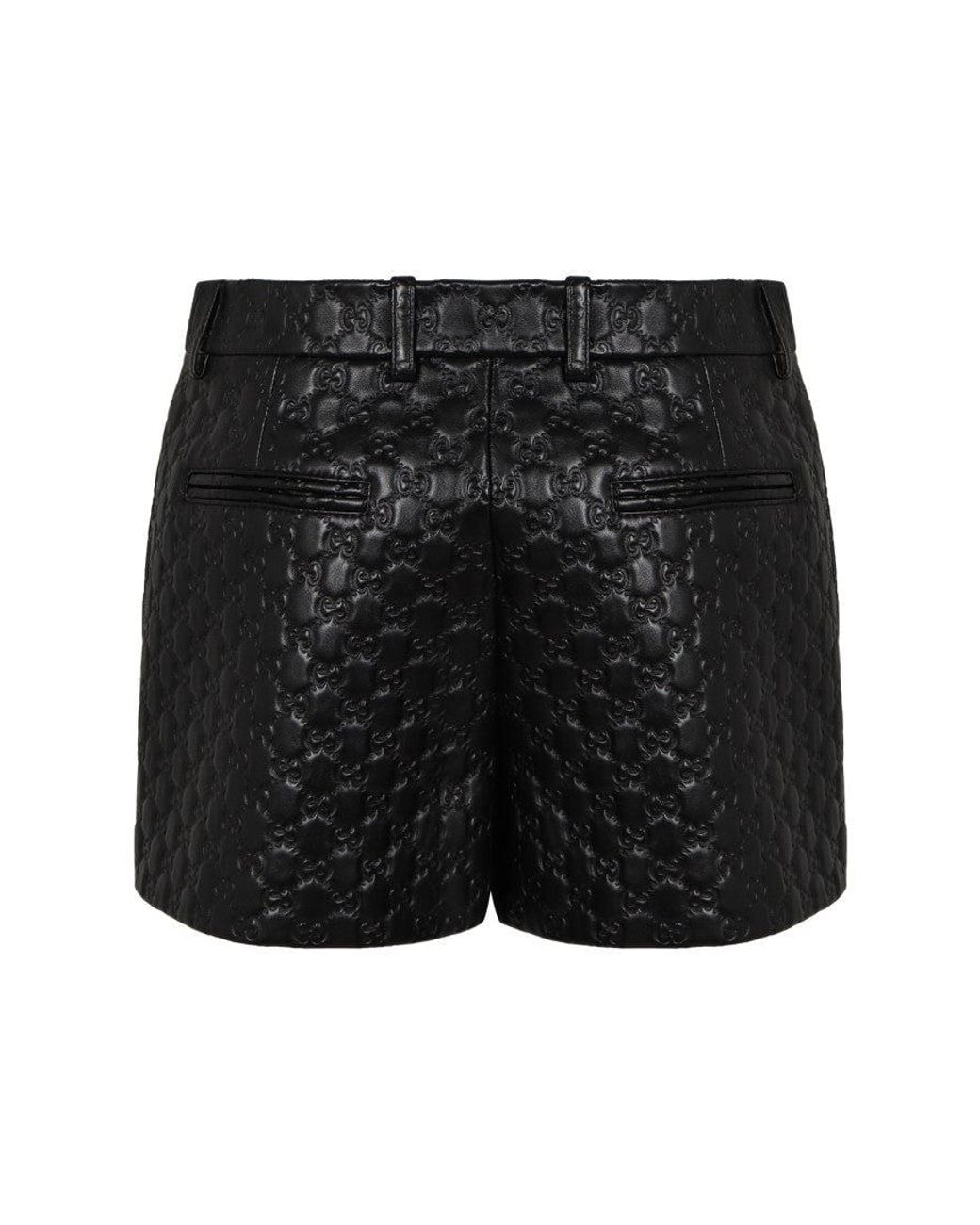 Gucci Black Logo Shorts