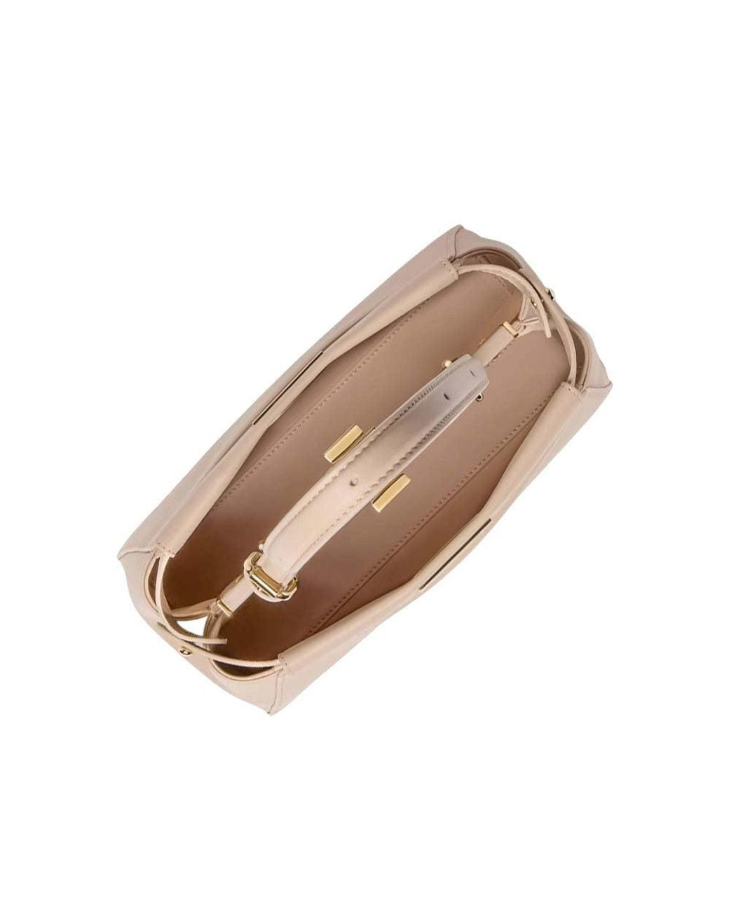 Fendi Natural My Peekaboo Small Shoulder Bag