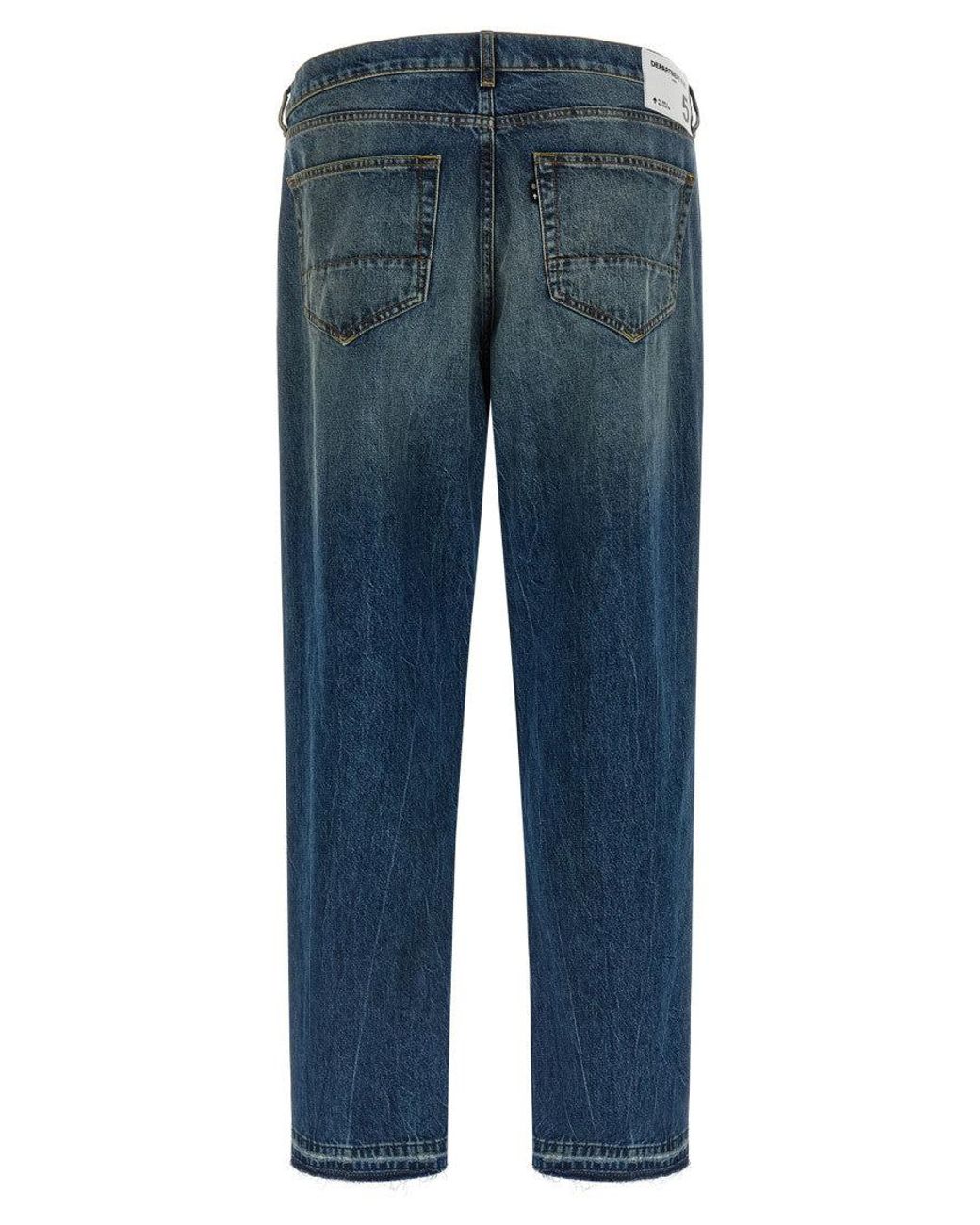 Department 5 Blue Denim Jeans for men