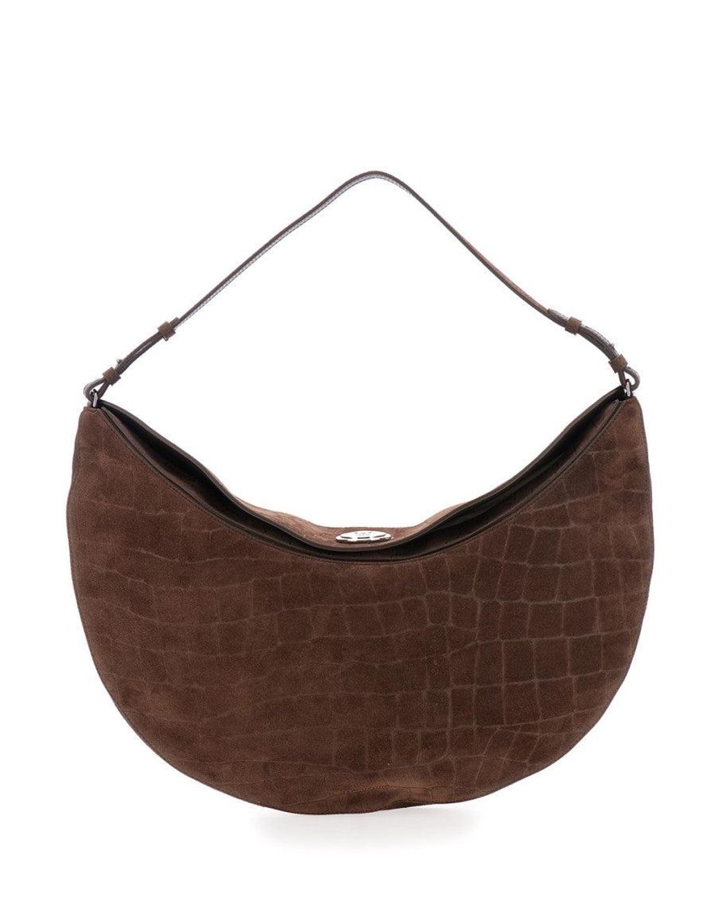 Jacquemus Brown Ovalo Hobo