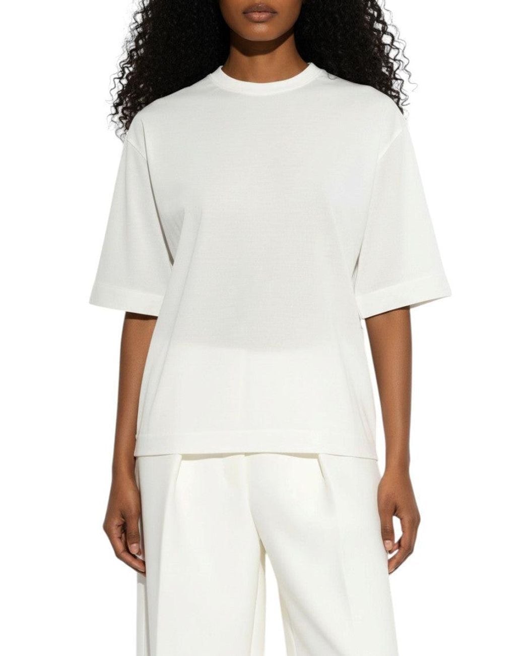 Jacquemus White Crew Neck T-Shirt