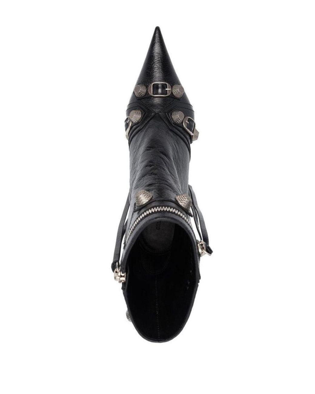 Balenciaga Black Slip On Boots