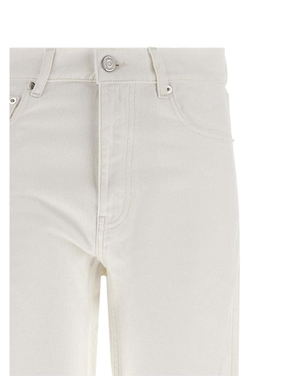 Coperni White 'Tapered Denim' Jeans