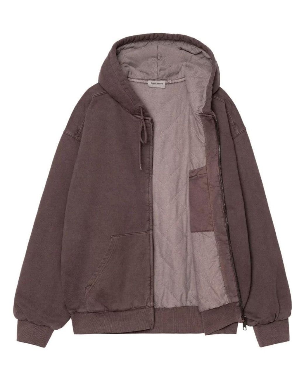 Carhartt Brown Vista Hooded Sweatshirt for men