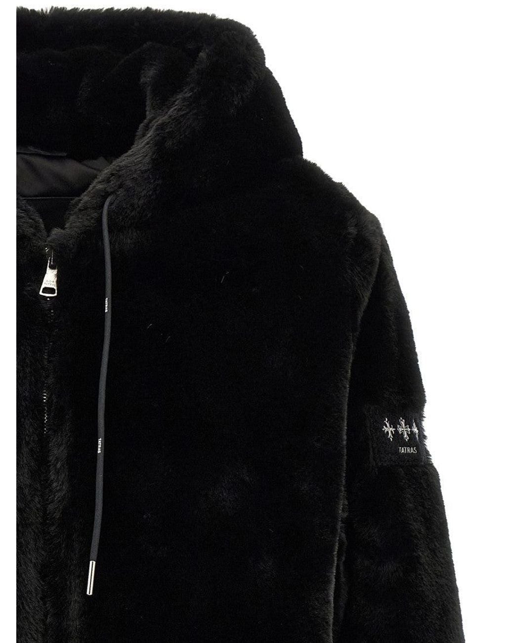 Tatras Black Zip-Up Jacket for men