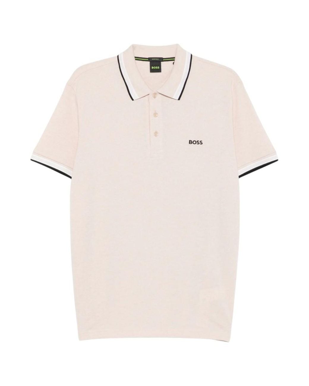 Boss White Light Regular Polo for men